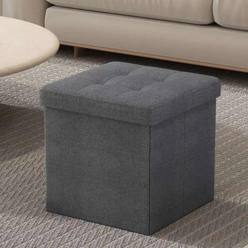 Letzte Chance Kleiner Sitzwürfel Dunkelgrau