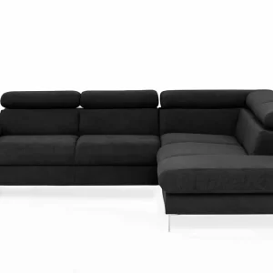 Nur Für Kurze Zeit Ecksofa Micky mit Schlaffunktion & Bettkasten - Cotta