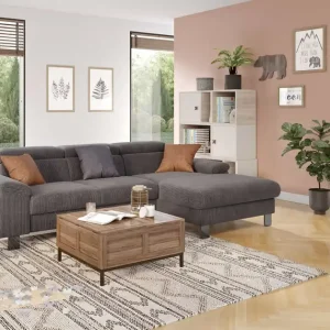 Cord Ecksofa Micky mit Schlaffunktion und Bettkasten - Cotta Jetzt Kaufen