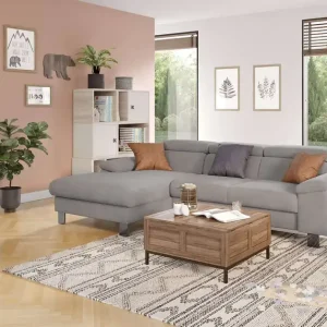 Preis Gesenkt Ecksofa Micky mit Schlaffunktion & Bettkasten - Cotta