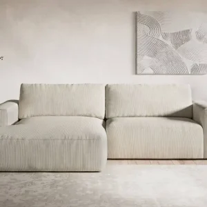Bestpreis Ecksofa Lasso in Cord - Cotta