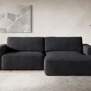 Aktuell Ecksofa Lasso in Cord - Cotta