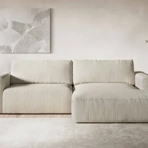 Ecksofa Lasso in Cord - Cotta Markenprodukt