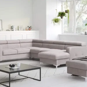 Saisonangebot Wohnlandschaft Sammy - All Senses - mit Schlaffunktion & Bettkasten - Cotta