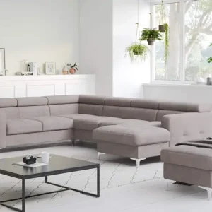 Wohnlandschaft Sammy - All Senses - mit Schlaffunktion & Bettkasten - Cotta Preisknaller