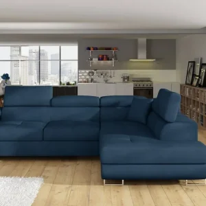 Nur Heute Ecksofa Anton mit Schlaffunktion – Eltap, verstellbare Kopfstützen | Kronos