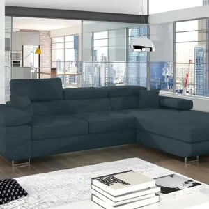 Ecksofa Armando in Cord 289x203 cm mit Schlaffunktion – Eltap Jarell Finale Aktion