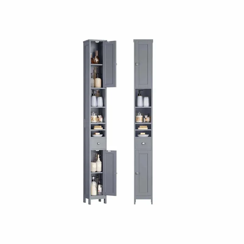 Badschrank mit verstellbaren Ablagen und offenen Garantierte Lieferung