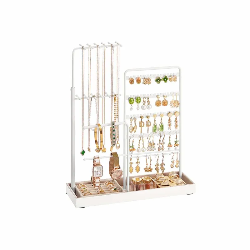 Günstig Schmuckständer aus Metall mit Samttablett