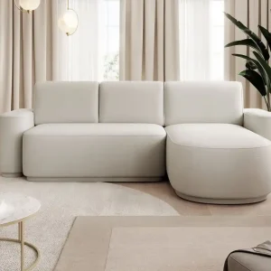 Ecksofa Aurumm mit Schlaffunktion – Eltap Amore Stoff modern Schnäppchen