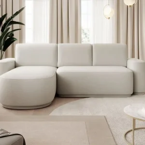 Kostenfreie Lieferung Ecksofa Aurumm mit Schlaffunktion – Eltap Amore Stoff modern