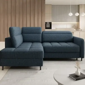 Neue Kollektion Ecksofa Barea mit Schlaffunktion – Eltap Manhattan Stoff modern