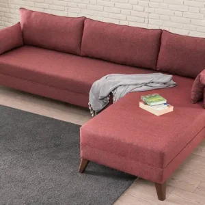 Ecksofa Bella - mit losen Rückenkissen Mega-Angebot