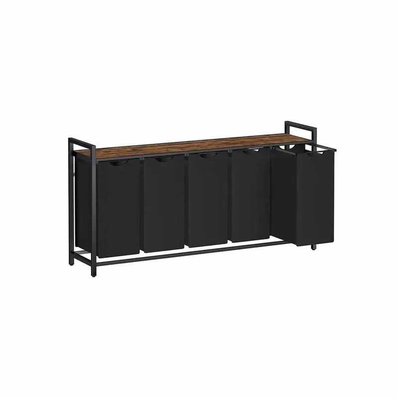 Wäschesammler mit Ablage aus Oxford-Gewebe Versand Am Gleichen Tag