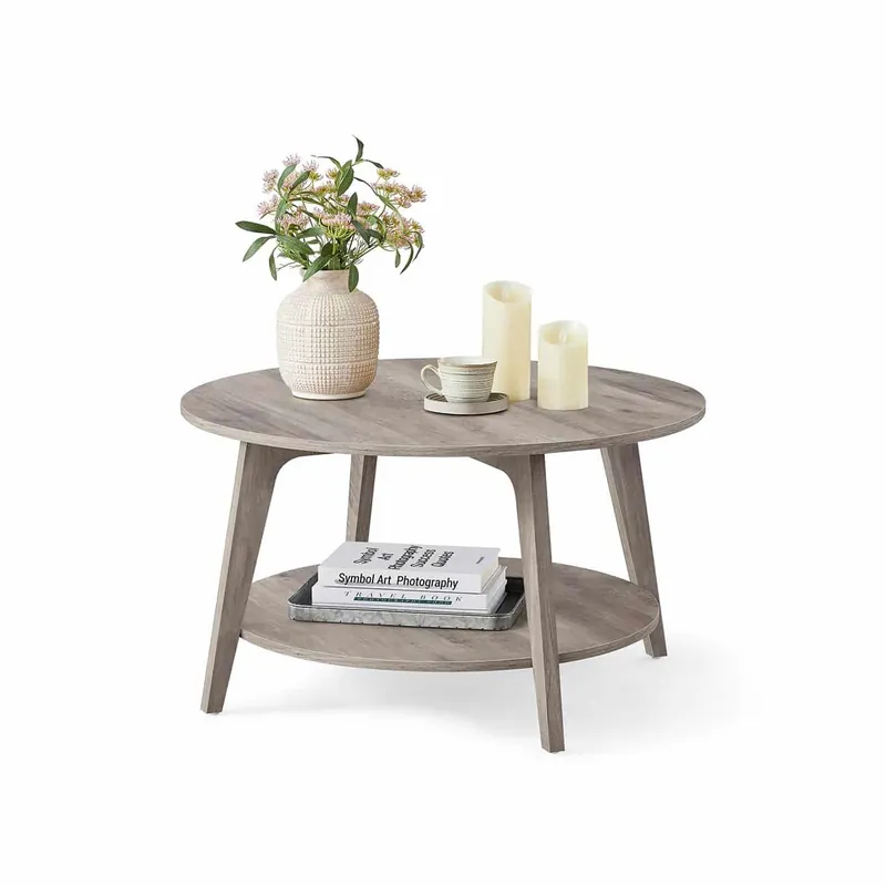 Couchtisch 2 Ebenen einfach zu montieren Markenprodukt