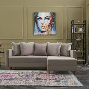 Kleines Ecksofa Aydam - mit Schlaffunktion Günstig