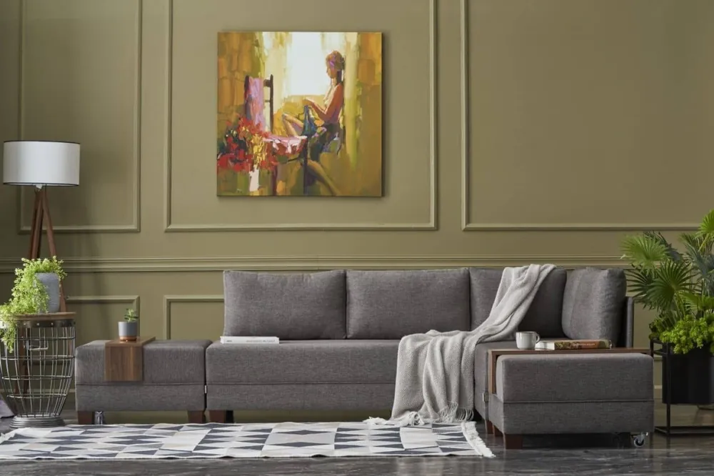 Ecksofa Fly mit rollbarer Schlaffunktion Neu Im Sortiment