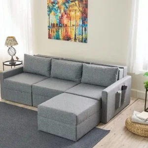 Schnäppchen Ecksofa Saros mit Schlaffunktion