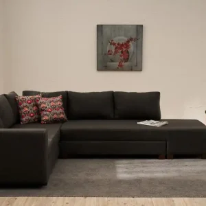 Solange Der Vorrat Reicht Aly Ecksofa mit Schlaffunktion und Bettkasten