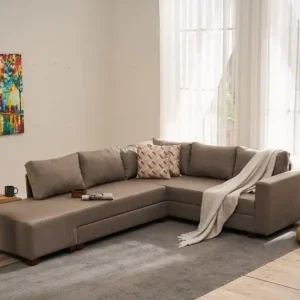 Neu Im Sortiment Aly Ecksofa mit Schlaffunktion und Bettkasten