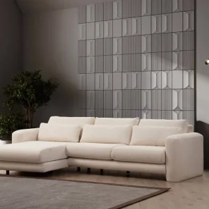 Sale Lily Ecksofa - Gemütliches Sofa mit abnehmbaren Kissen