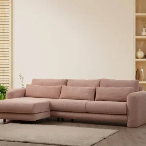Nur Für Kurze Zeit Lily Ecksofa - Gemütliches Sofa mit abnehmbaren Kissen