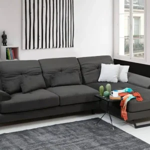 Kostenloser Versand Ecksofa Frido mit verstellbarer Rückenlehne