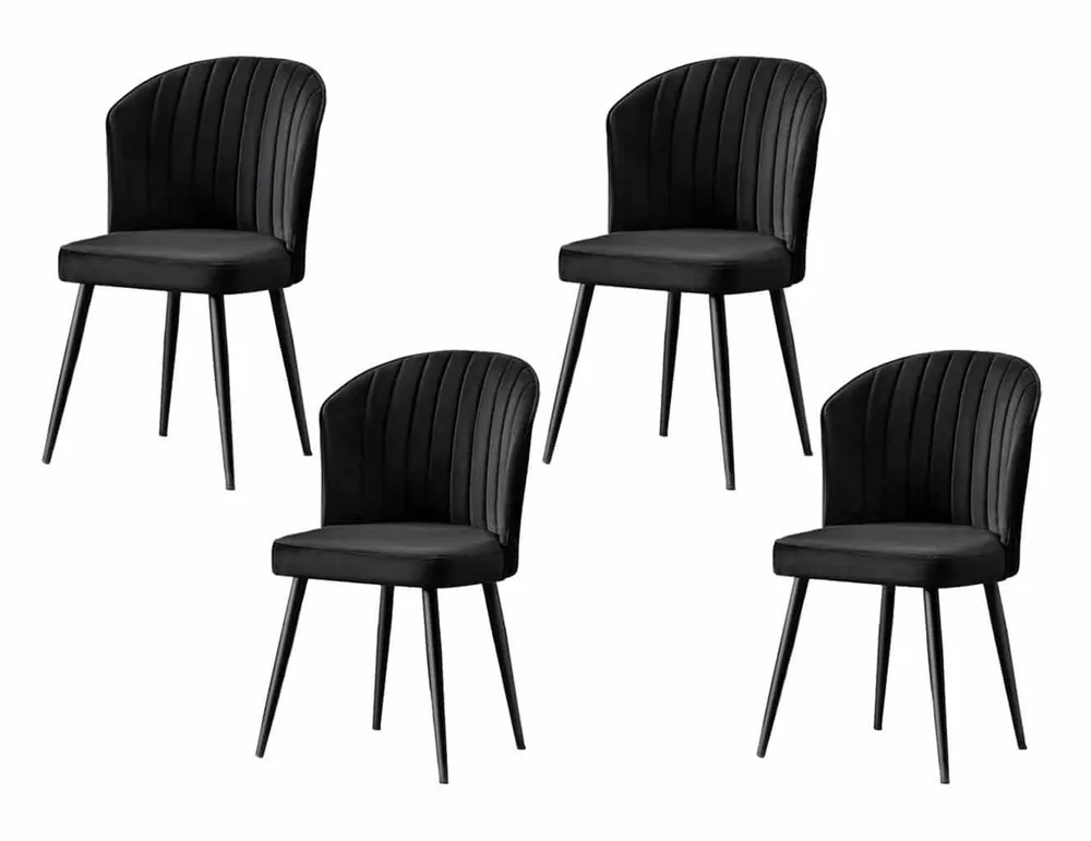 Sonderaktion Rubi - 4er Set Esszimmerstühle