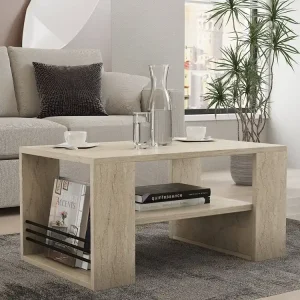 Kostenloser Rückversand Iris - Travertine - Couchtisch