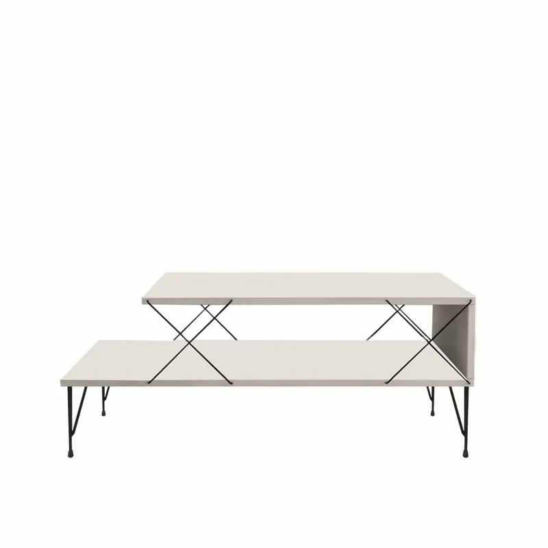 Kostenloser Rückversand Loire - weiß - Couchtisch