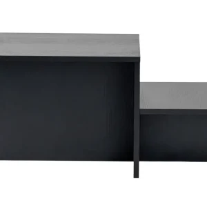 Rabatt Harmony - Holz, schwarz - Couchtisch