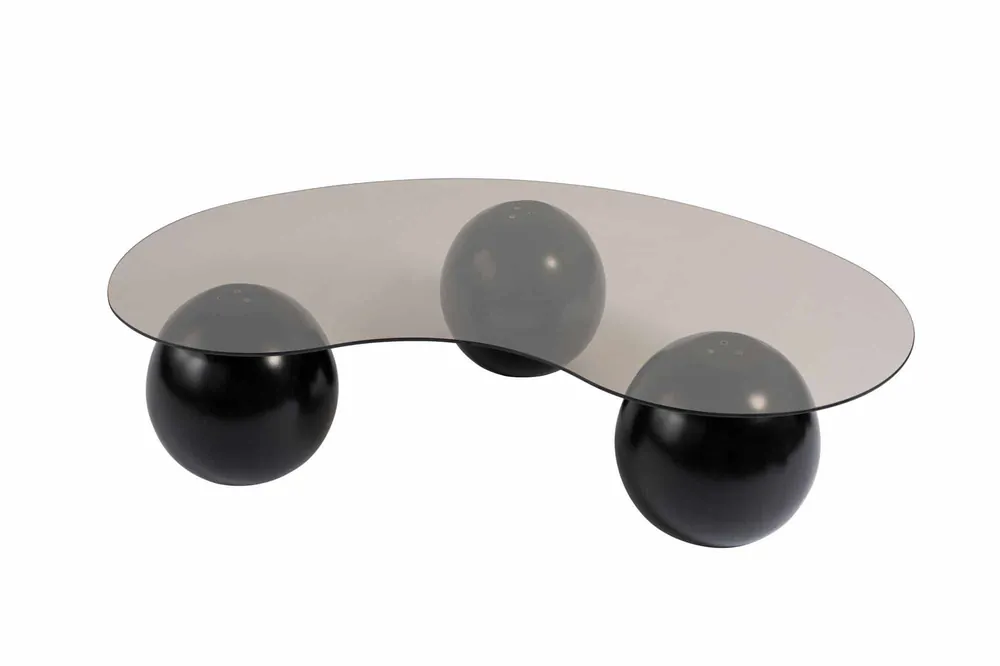 Sphere - schwarz, grau - Couchtisch Neuheit