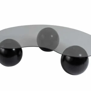 Saisonangebot Sphere - schwarz, grau - Couchtisch