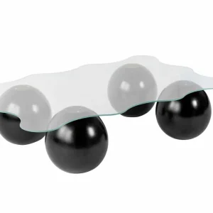 Noxa - schwarz, transparent - Couchtisch Nur Für Kurze Zeit