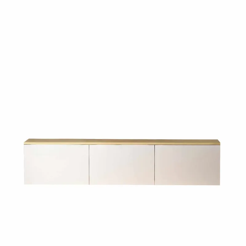 Kracherpreis Neon Illuminated - Travertine - TV Lowboard