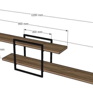 Highlight Mone - Atlantik - Wandregal
