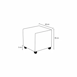 Olimpos - braun - Sitzhocker Meistverkauft