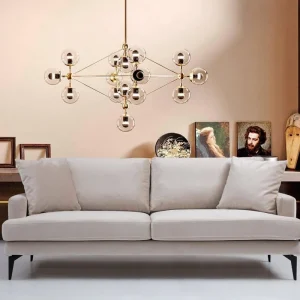 Jetzt Bestellen 2-Sitzer Sofa Papira – Mikrofaser Velours