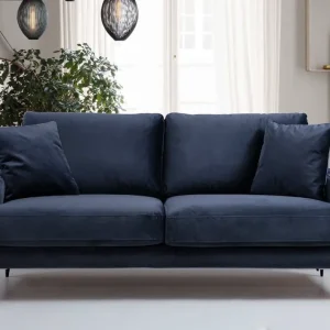 2-Sitzer Sofa Papira – Mikrofaser Velours Heißes Angebot