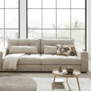 Big Sofa Jasper Breitcord – ED Exciting Design | optional mit Hocker Heißes Angebot