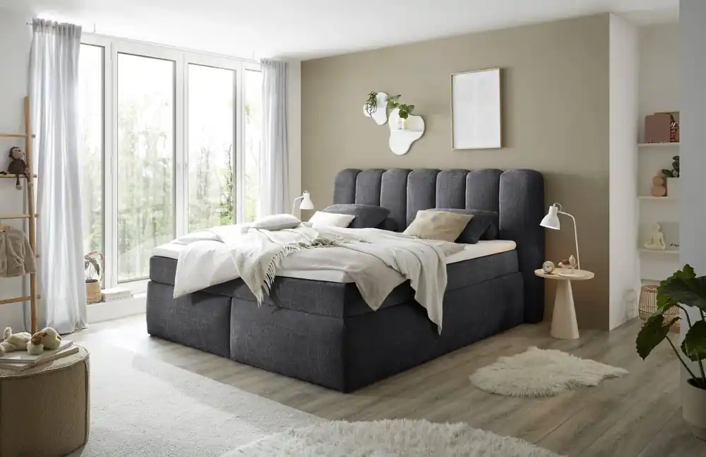 Neuheit Boxspringbett Gibsons 180x200 cm | 200x200 cm Cremona – Ed Exciting Design