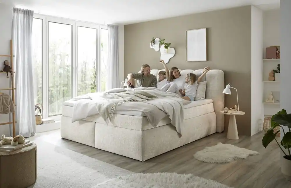 Boxspringbett Gibsons 180x200 cm | 200x200 cm Cremona – Ed Exciting Design Sale
