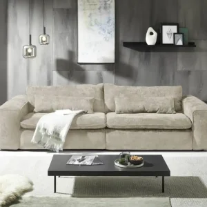 Big Sofa Venice Mikrofaser Eden optional mit Hocker – Ed Exciting Design Markenware