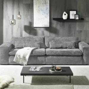 Bestseller Big Sofa Venice Mikrofaser Eden optional mit Hocker – Ed Exciting Design