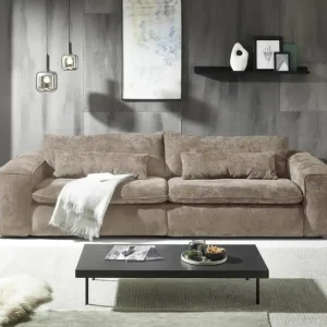 Big Sofa Venice Mikrofaser Eden optional mit Hocker – Ed Exciting Design Rabatt