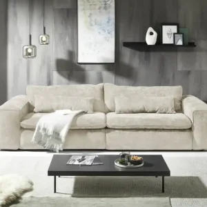 Big Sofa Venice Mikrofaser Eden optional mit Hocker – Ed Exciting Design Direktkauf