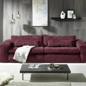 Bestseller Big Sofa Venice Mikrofaser Eden optional mit Hocker – Ed Exciting Design