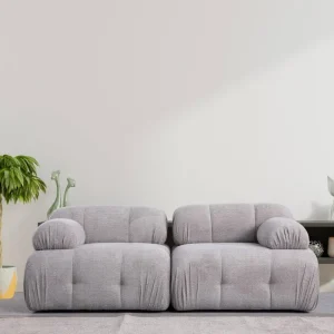 Sofa Petite 2-Sitzer – Mikrofaser in vielen Farben Finale Aktion