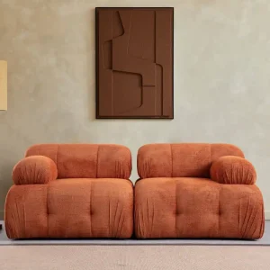 Neu Im Sortiment Sofa Petite 2-Sitzer – Mikrofaser in vielen Farben