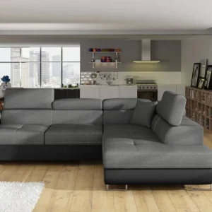 Eltap Ecksofa Anton mit Schlaffunktion & Bettkasten | Sawanna/Soft Meistverkauft